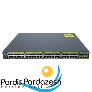سوئیچ سیسکو مدل WS-C2960-48PST-L