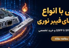اسلاید آشنایی با انواع ماژول‌های فیبر نوری - پردیس پردازش