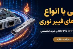 اسلاید آشنایی با انواع ماژول‌های فیبر نوری - پردیس پردازش
